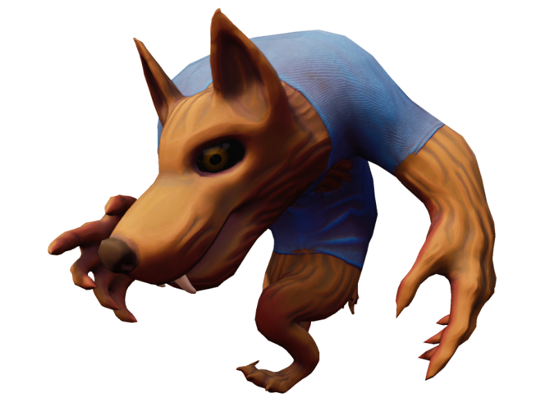 Wolf 3D Character - PigNapping