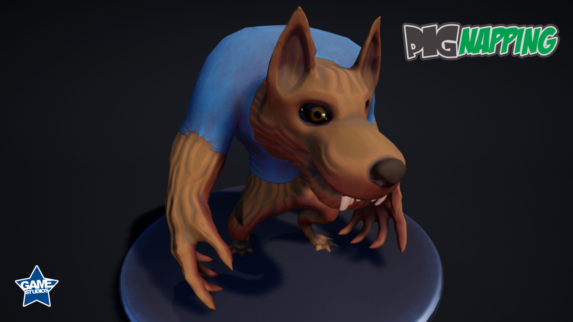 Front - Wolf 3d Character - PigNapping
