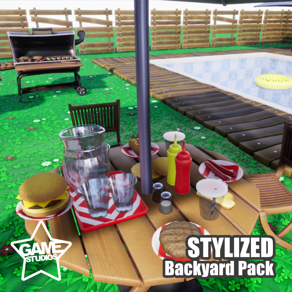 Stylized Backyard Pack - Unreal Engine 4