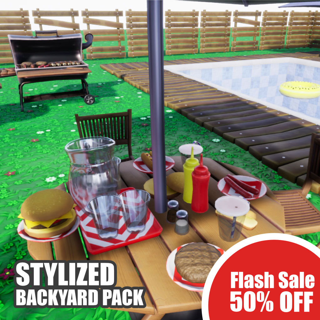 The October Sale is here! Save 50% on Stylized Backyard Pack from now through October 24.