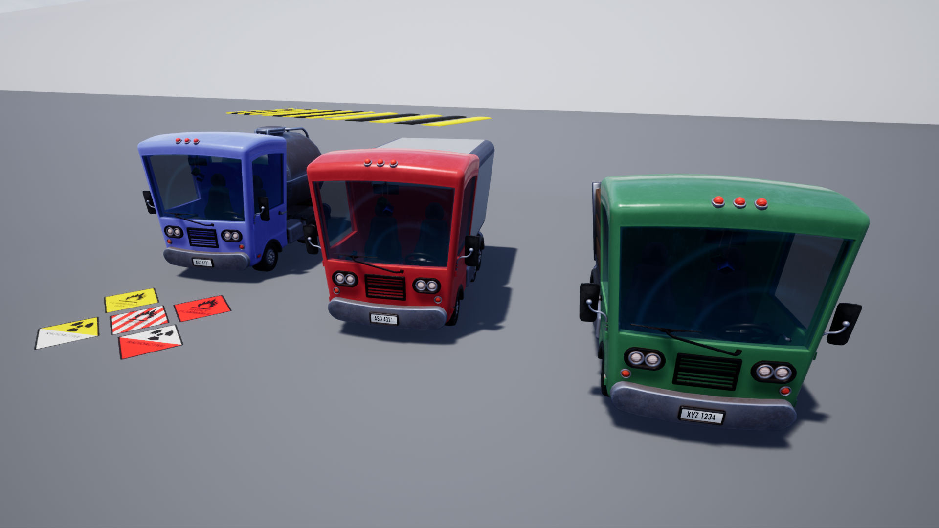 Stylized Truck Pack - Unreal Engine Marketplace