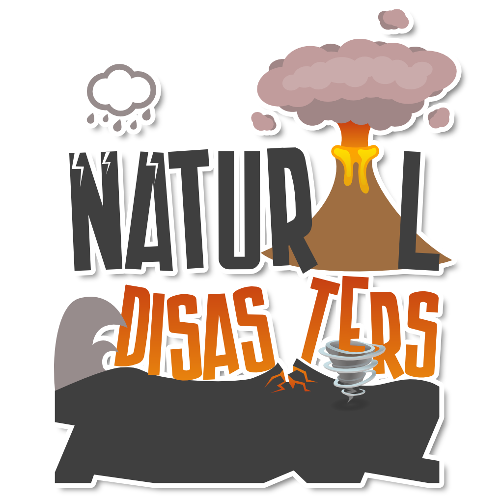 Logo - Natural Disasters Game - Survival Top-down Indie Game