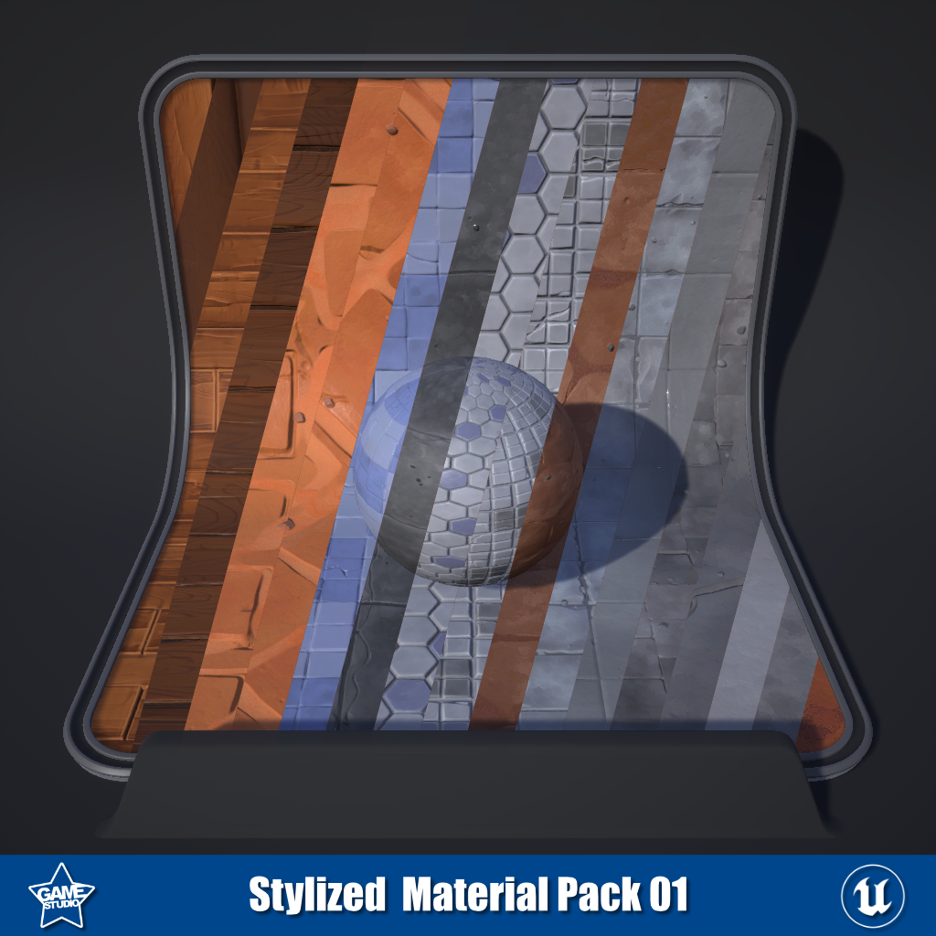 Stylized Material Pack 01