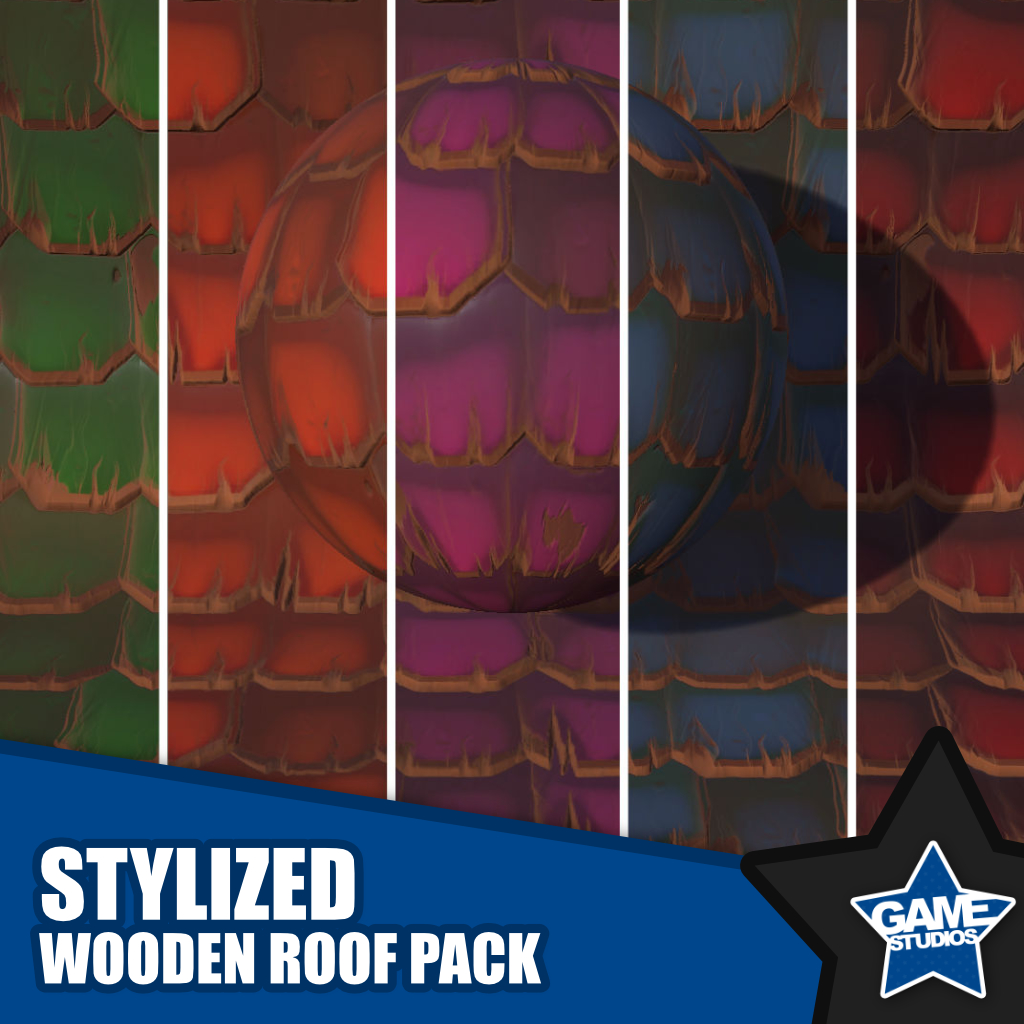 Stylized Wooden Roof Pack