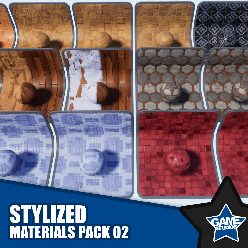 Stylized Materials Pack 02