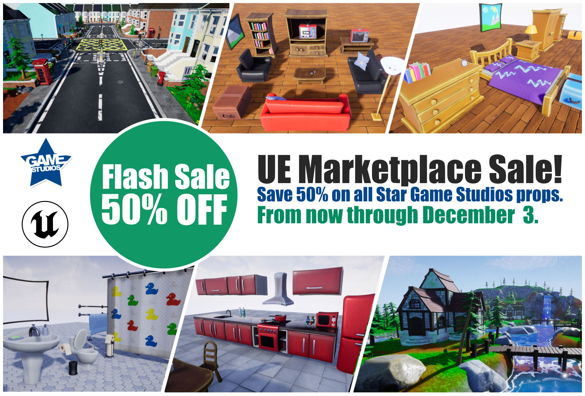 The November Sale is here! Save 50% on all Star Game Studios props now through December 3.